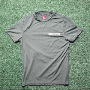 Quiksilver Charcoal Gray Short Sleeve Tee